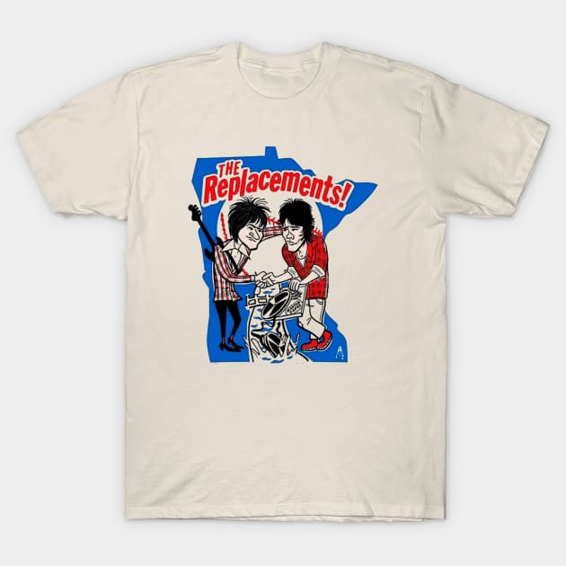 The replacements T-Shirt by Man of Liar